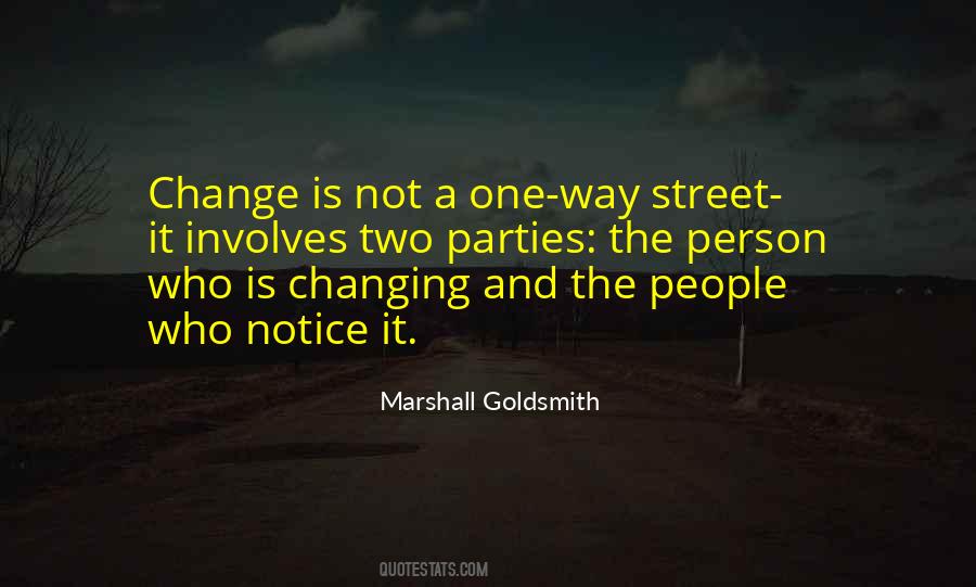Changing A Person Quotes #239503