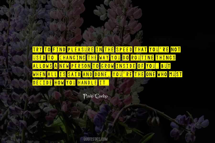 Changing A Person Quotes #351099