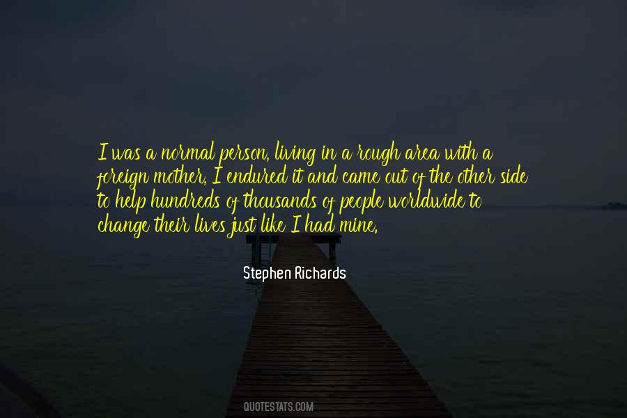 Changing A Person Quotes #930969