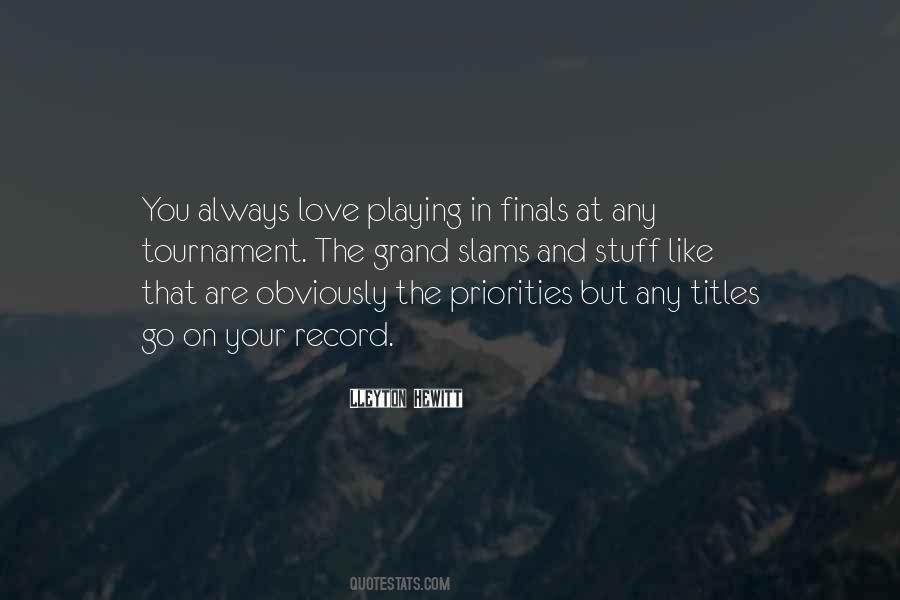 Grand Love Quotes #366110