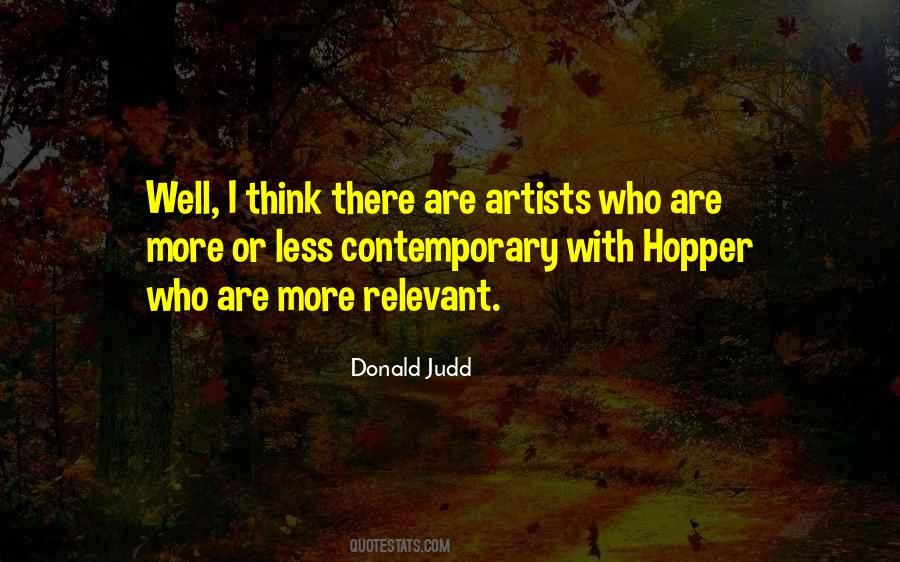 Contemporary Artists Quotes #776255