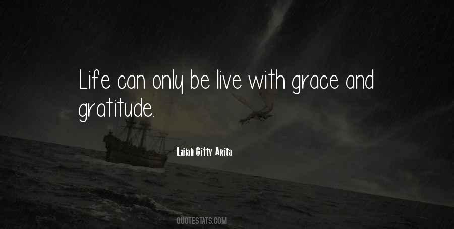 Gratitude And Grace Quotes #107717