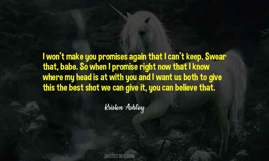 My Promise To You Quotes #1232796