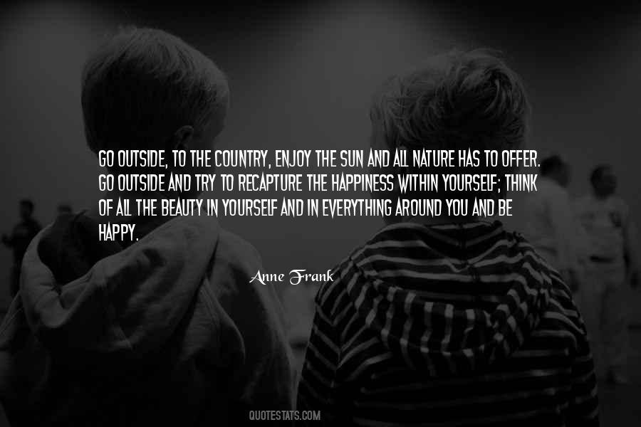 Happy In Nature Quotes #1350071