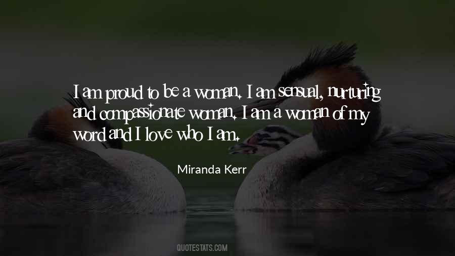 I Am Proud To Be A Woman Quotes #1742721