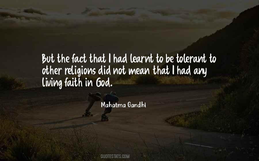 Living Faith Quotes #1431519