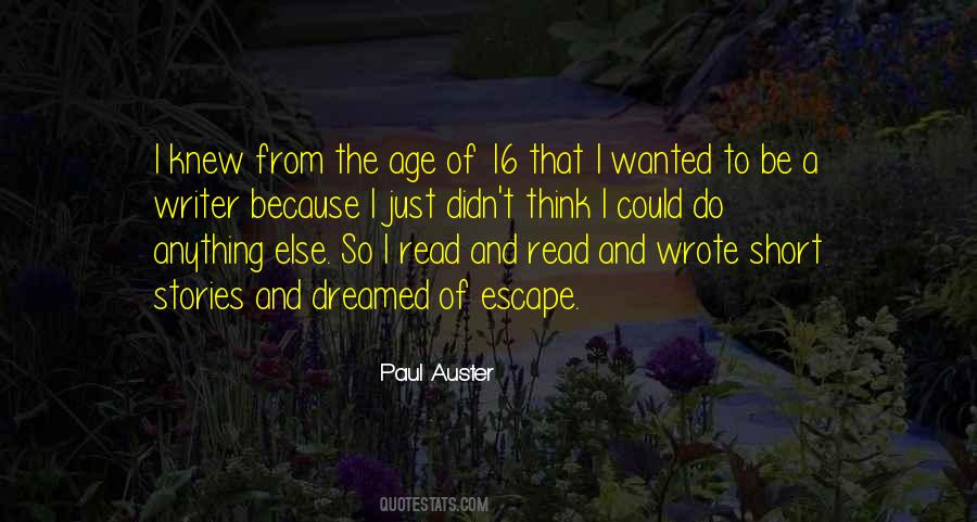 Short Escape Quotes #655468