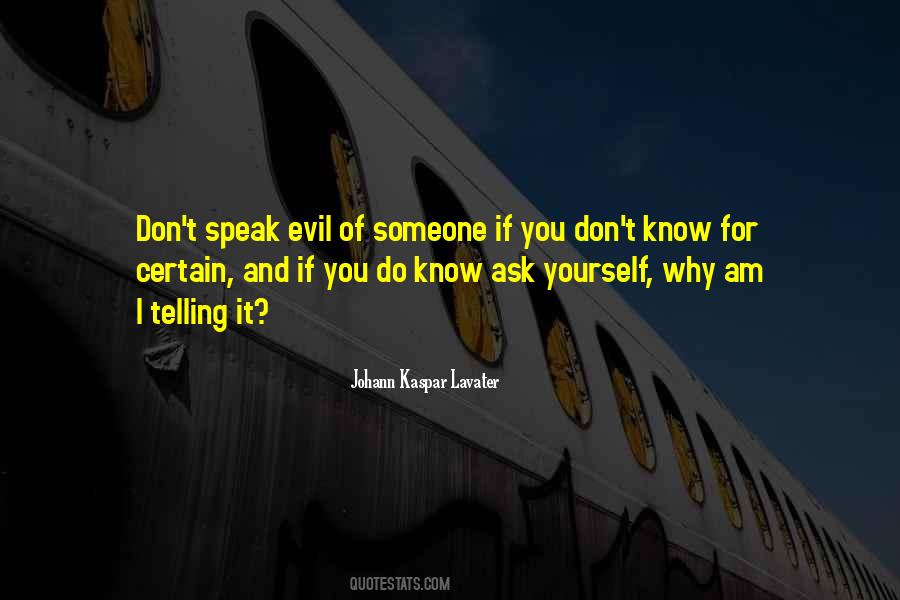 I Am Evil Quotes #925255