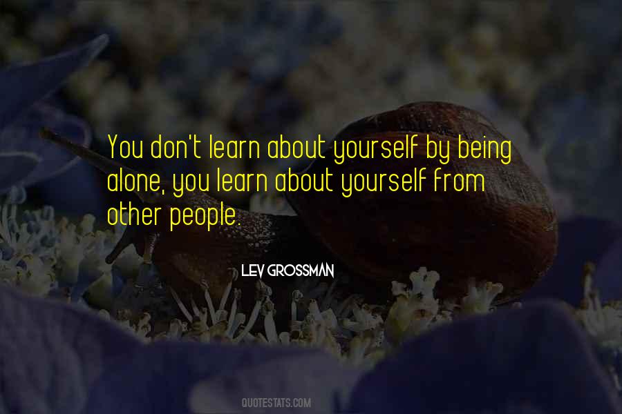 Learn Yourself Quotes #1085096