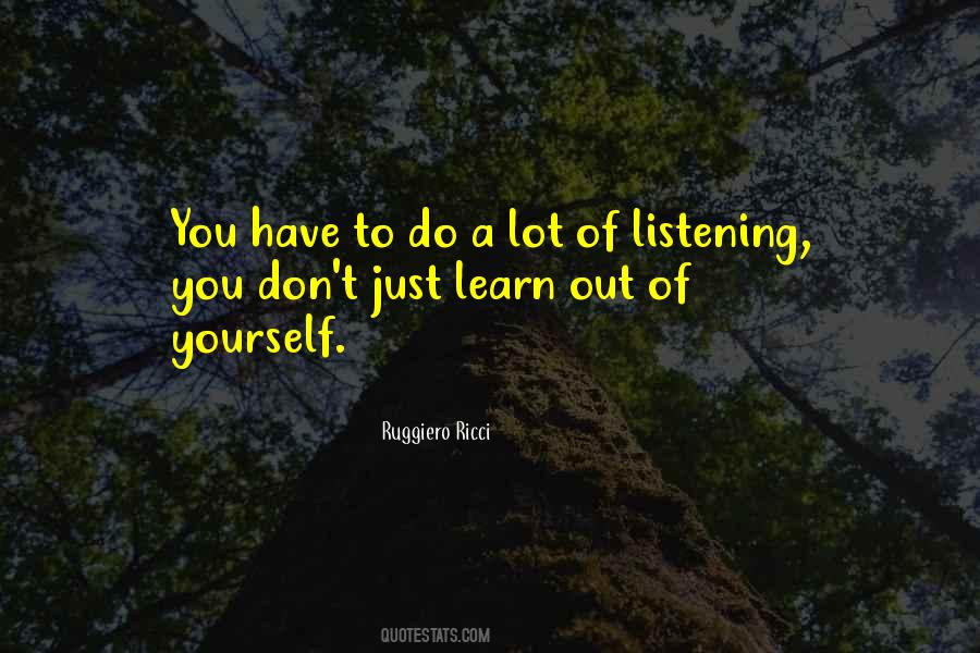 Learn Yourself Quotes #272350