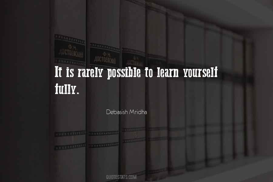 Learn Yourself Quotes #986473