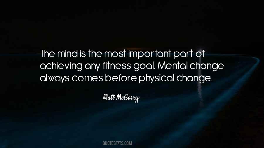 Mental Change Quotes #1158646