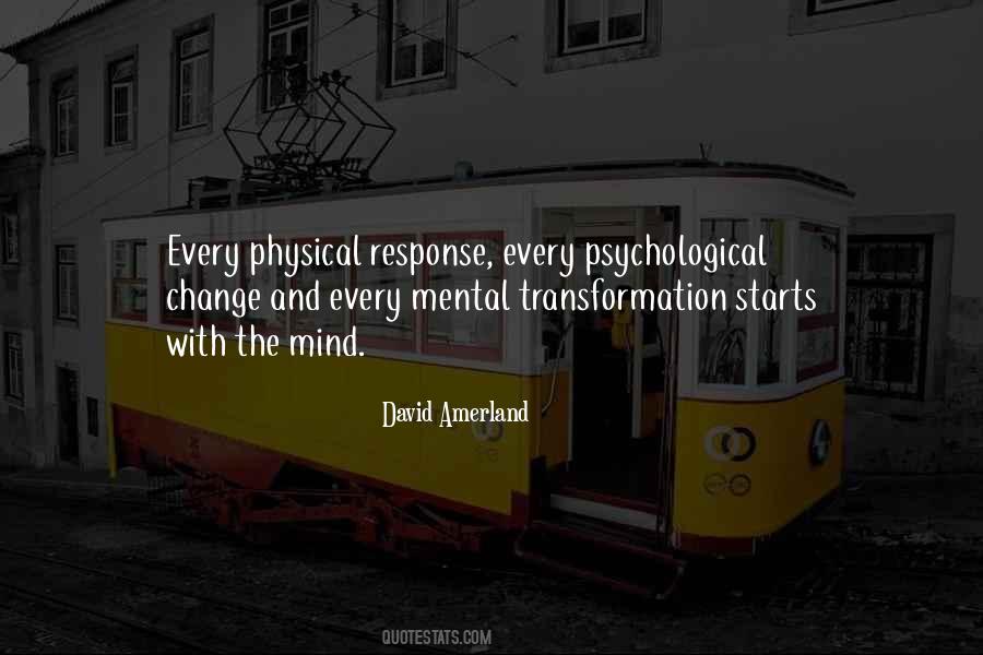 Mental Change Quotes #1501826