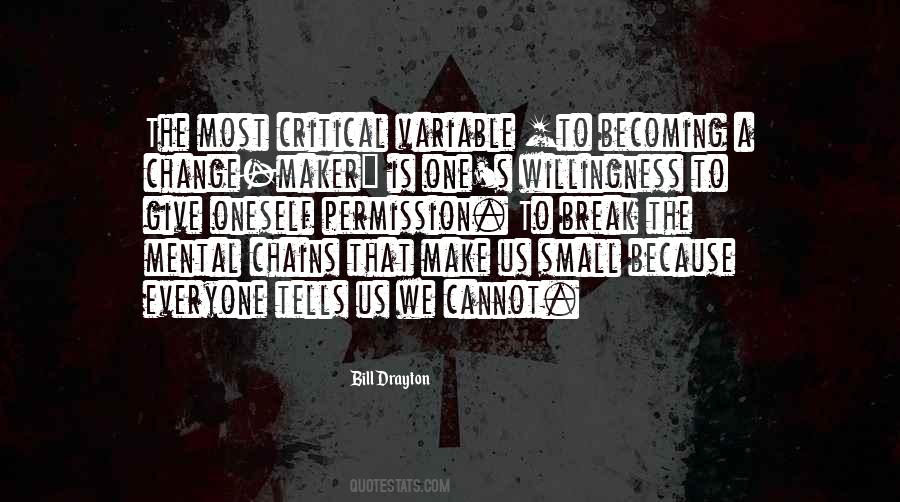Mental Change Quotes #965784