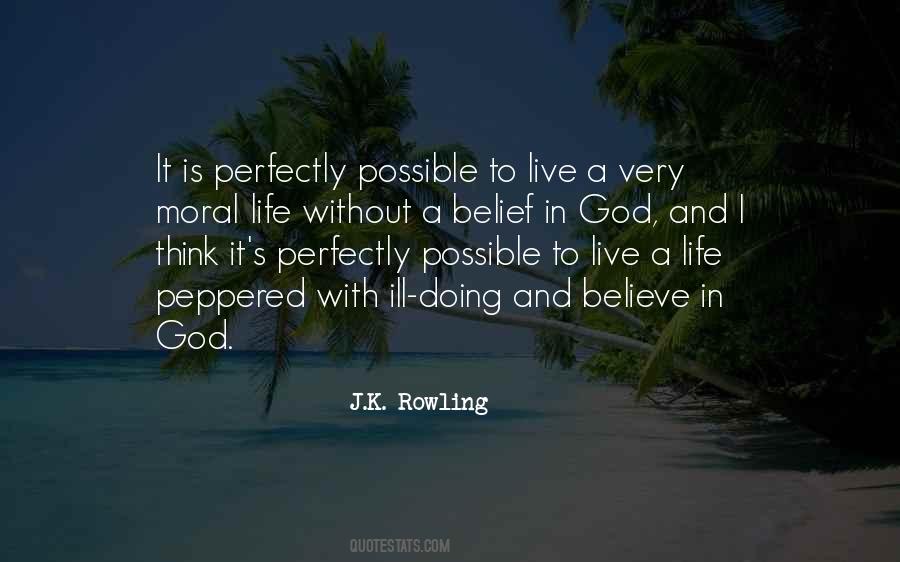 A Life Without God Quotes #1817684