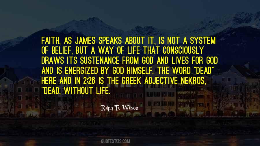 A Life Without God Quotes #441905