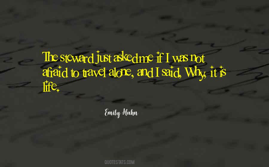 Afraid Alone Quotes #256315