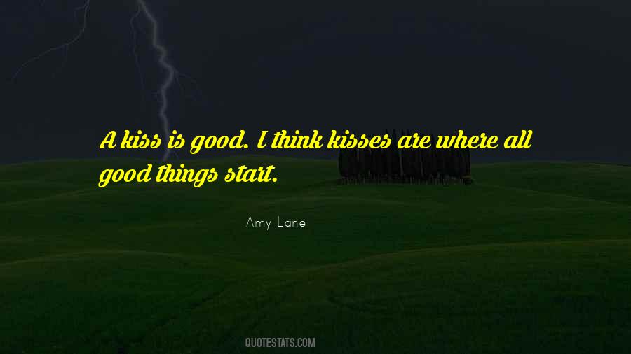 Good Kiss Quotes #130497