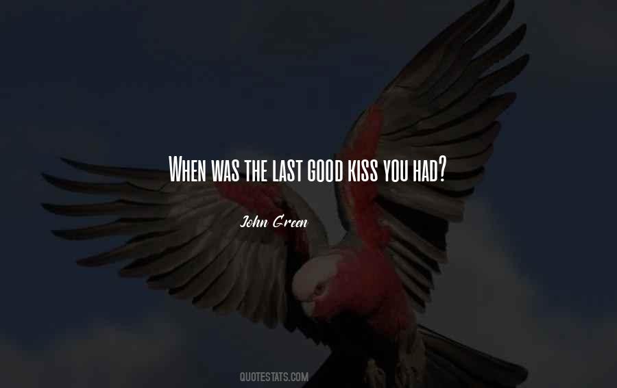 Good Kiss Quotes #1620140