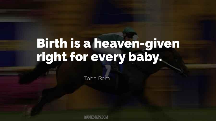 Baby Heaven Quotes #135110