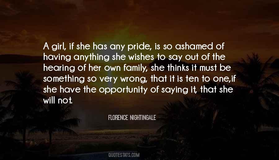 Having Pride Quotes #993060