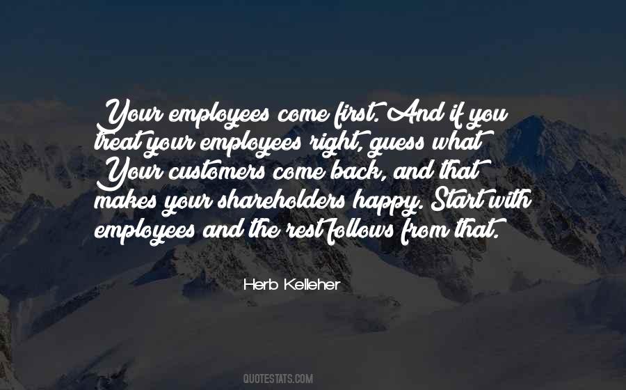 Quotes About How To Treat Employees #564477