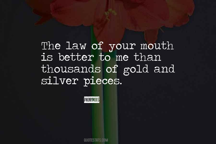 Silver Gold Quotes #1508216