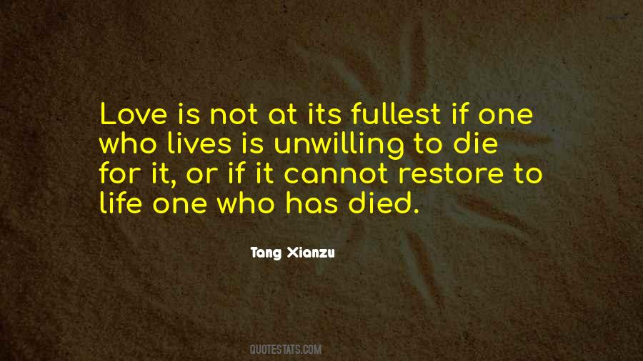 Love Has Died Quotes #102724