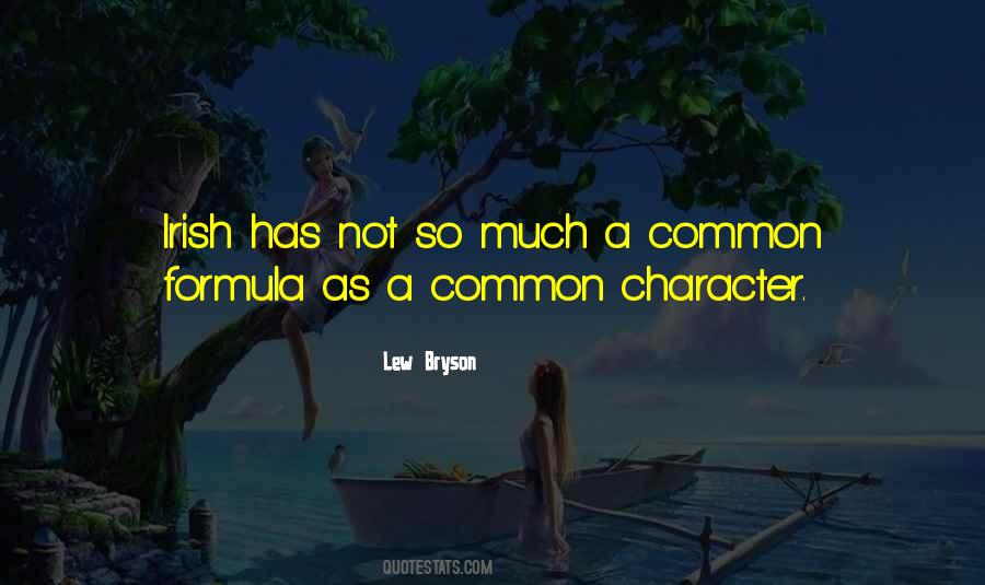 Quotes About The Irish Character #1700333