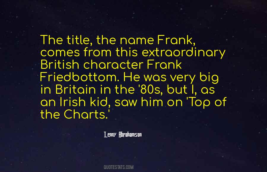 Quotes About The Irish Character #949219