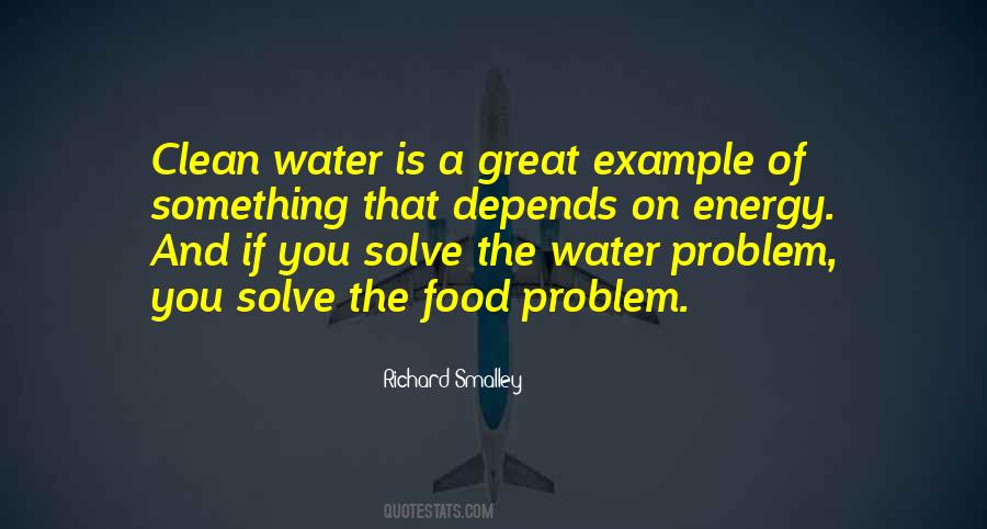 Water Problem Quotes #1194238