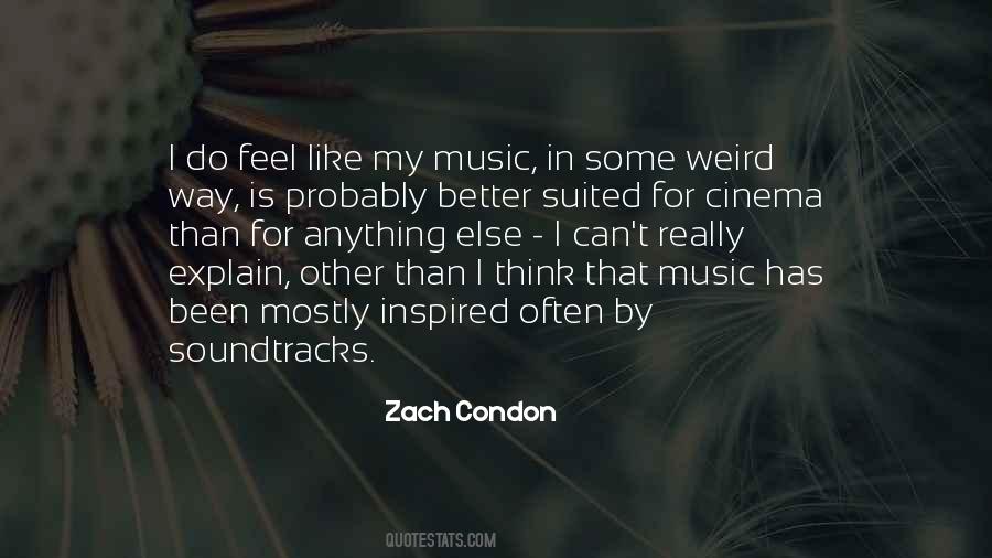 Weird Music Quotes #163061