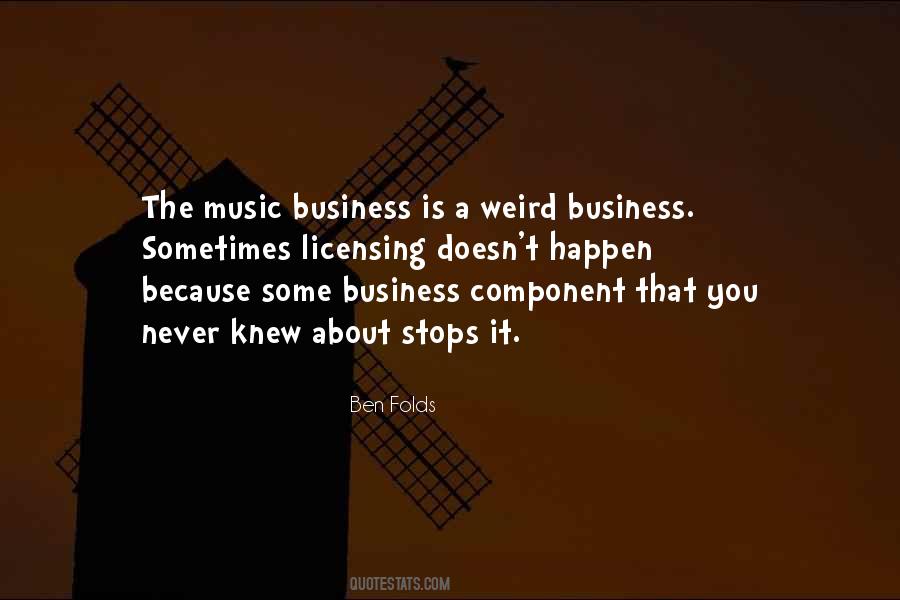 Weird Music Quotes #76861
