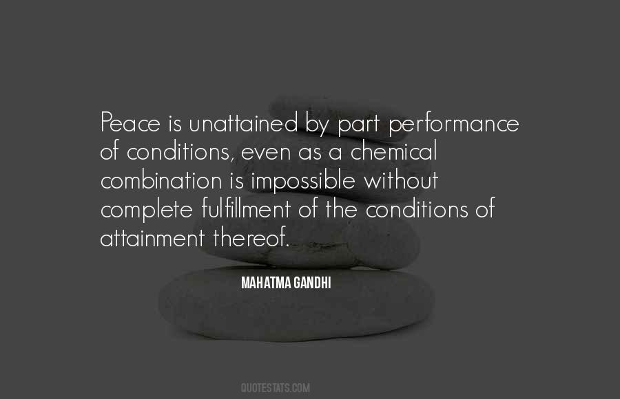 Peace Is Impossible Quotes #1271824