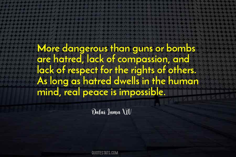 Peace Is Impossible Quotes #1299013