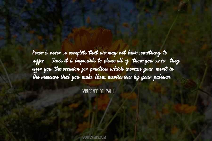 Peace Is Impossible Quotes #338990