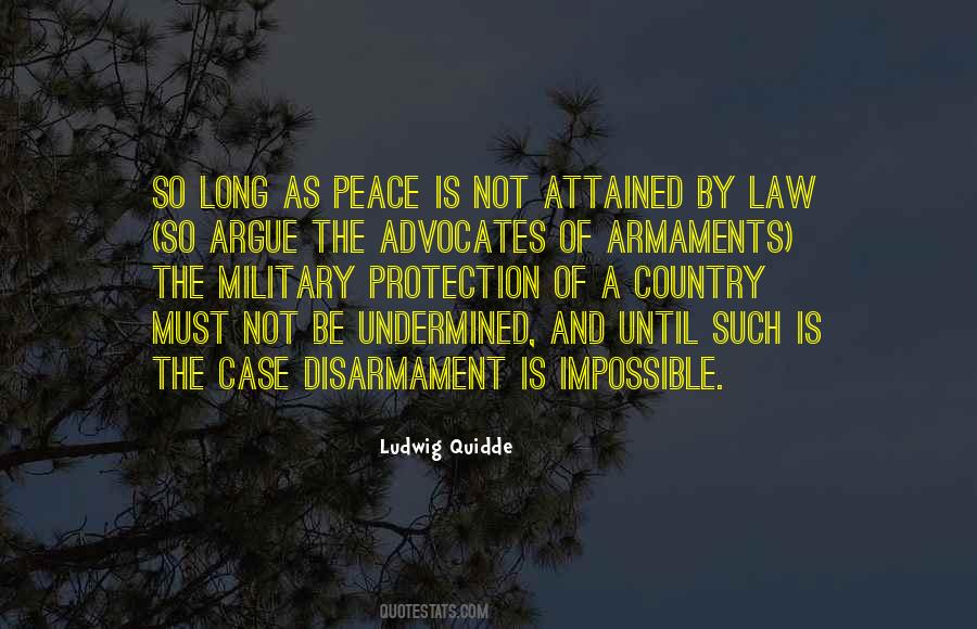 Peace Is Impossible Quotes #456321