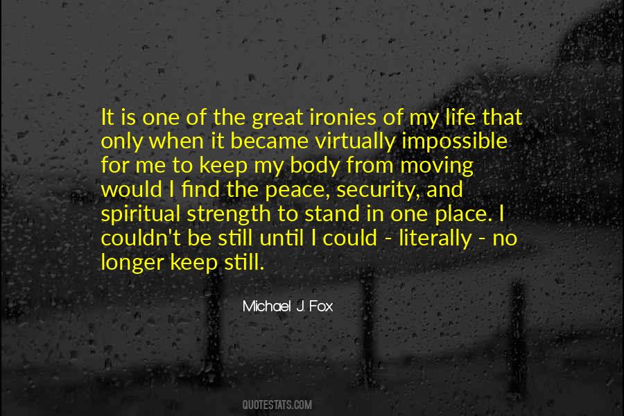 Peace Is Impossible Quotes #713923