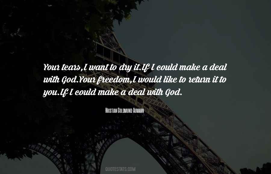Tears God Quotes #1217950