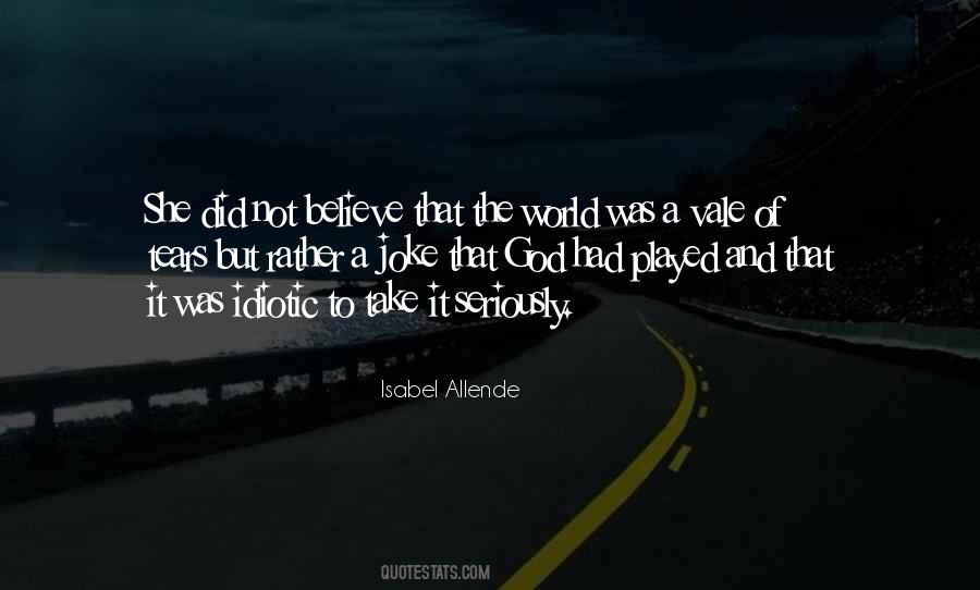Tears God Quotes #417058