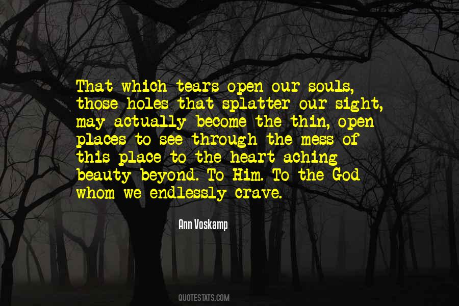 Tears God Quotes #538495
