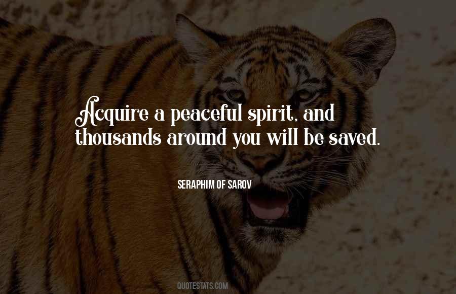 Peaceful Spirit Quotes #615148