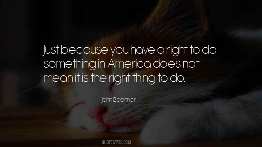 Just Do The Right Thing Quotes #1541684
