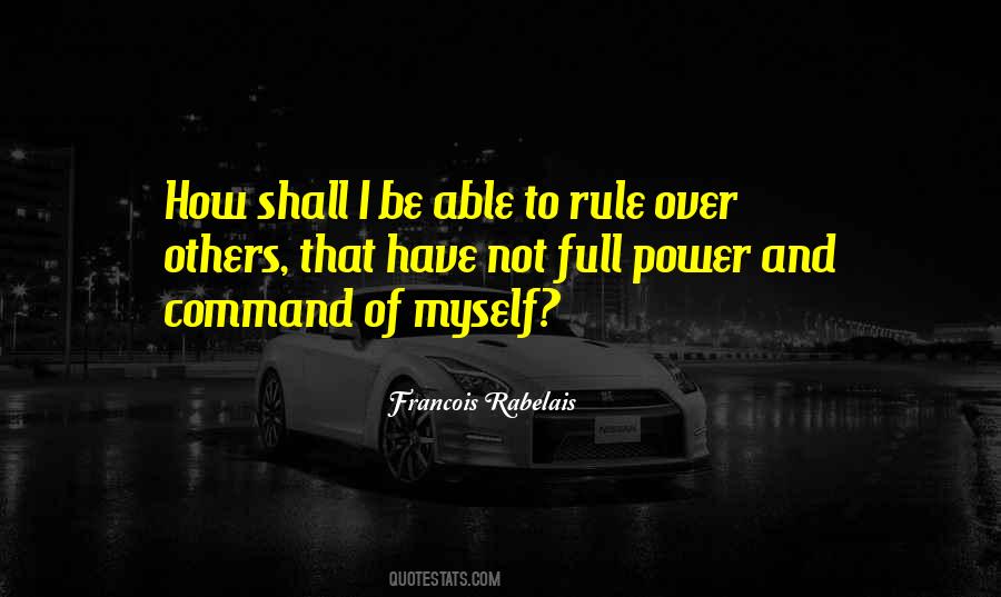 Quotes About How To Rule #260139