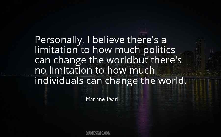 The World Can Change Quotes #138071