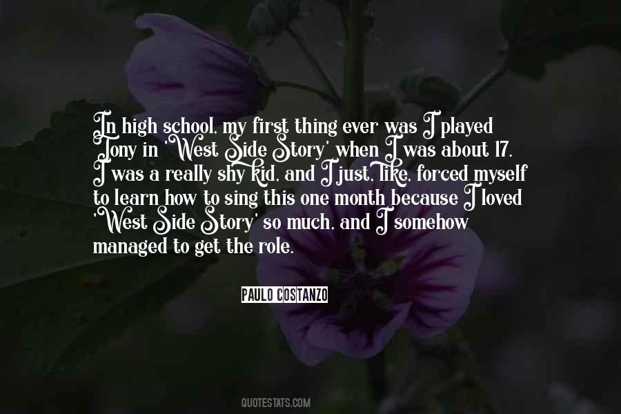 I Sing Because Quotes #1334198