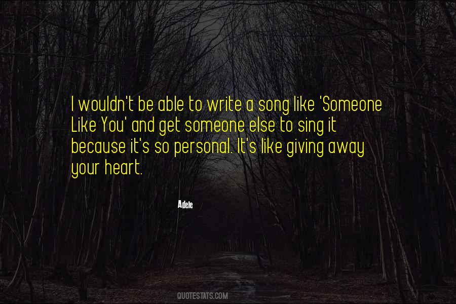I Sing Because Quotes #247133