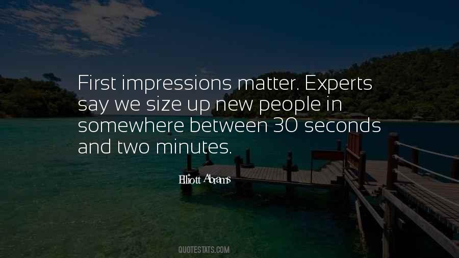 First Impressions Matter Quotes #1183833
