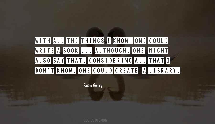 I Could Write A Book Quotes #224250