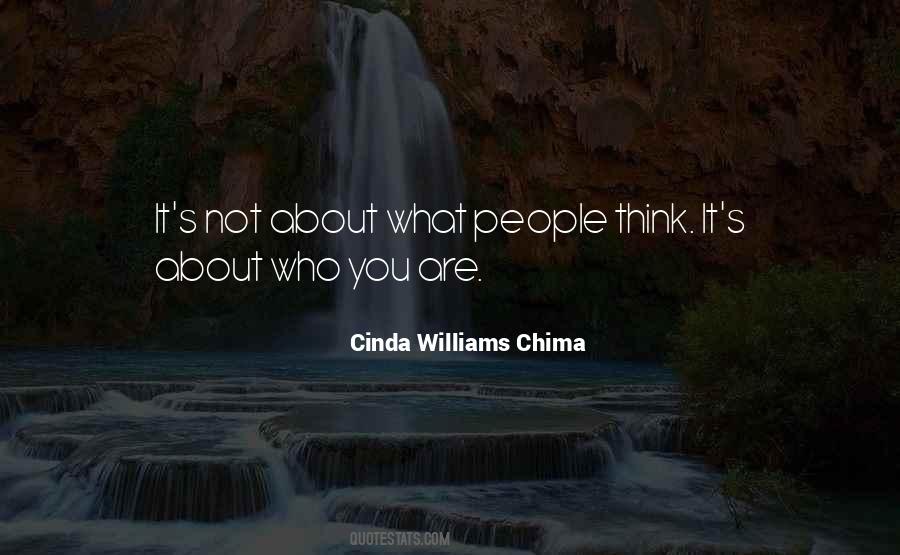 You Are Not Who You Think You Are Quotes #588198
